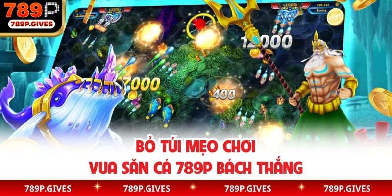Bỏ túi mẹo chơi vua săn cá 789P bách thắng