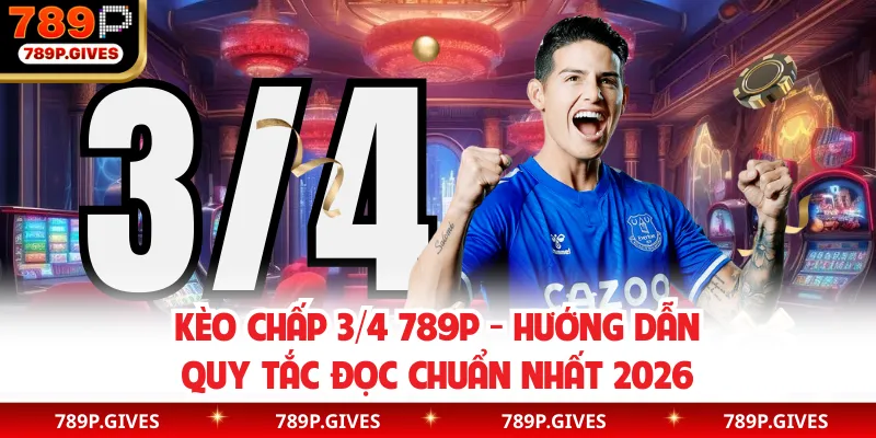 Kèo Chấp 3/4 789P - Hướng Dẫn Quy Tắc Đọc Chuẩn Nhất 2026